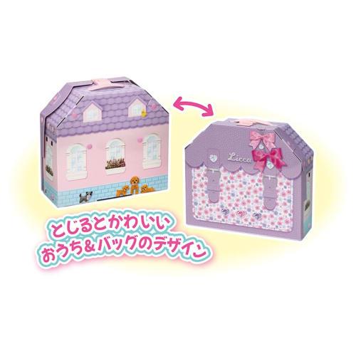 Takara Tomy Licca-chan with loft! Dreamy Licca-chan's room dress-up play house toy for ages 3 and up