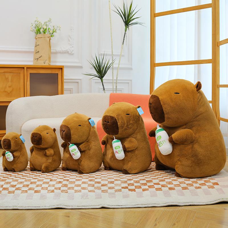 New Full-size Kapibara Plush Toy Large Capybara Doll Grab Machine Doll Girl Children's Gift