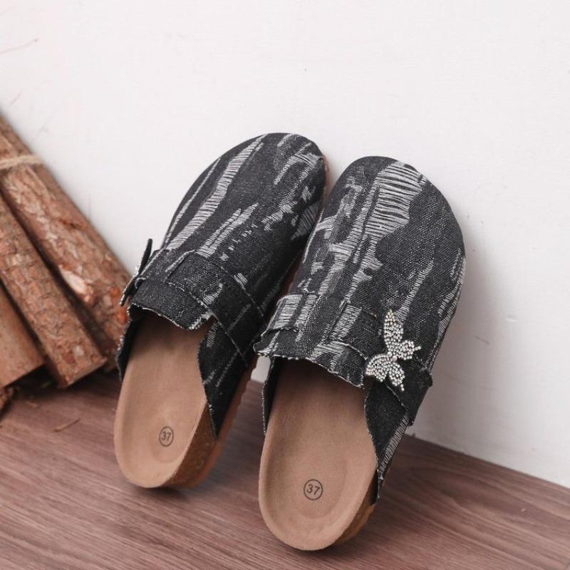 

Women’s Closed-Toe Platform Slide Sandals Chunky Summer Shoes 43 чорний