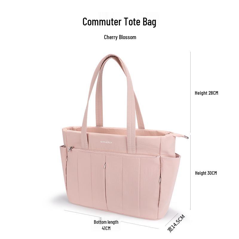 2026 Women's Urban Commute Tote: Large Capacity, Simple, Versatile Japanese-Korean Style Shoulder Bag