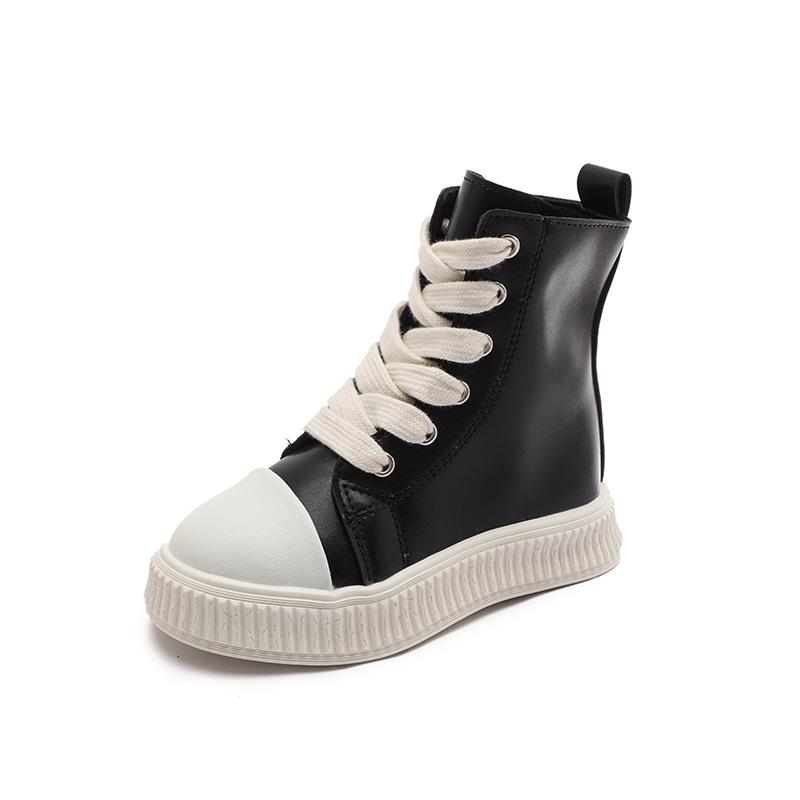 

Повседневные водонепроницаемые нескользящие кожаные ботинки для детей 35