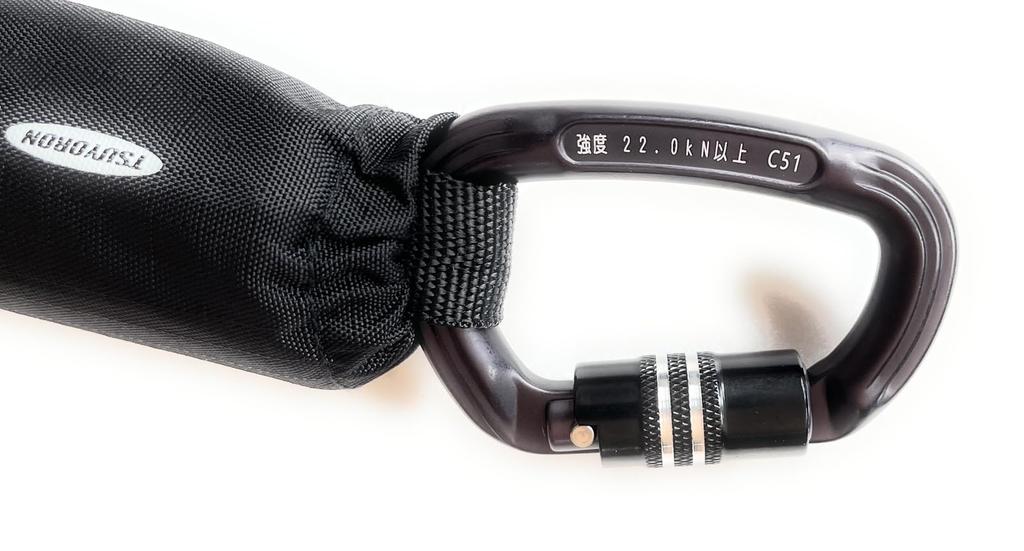 Fujii Denko New Standard EZ Retractor Safety Belt Lanyard for Waist Belts and with Emergency Supports Freely Rotates and Compact and Lightweight