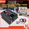 DC12V To AC220V Car Inverter: Modified Sine Wave, LED Display, Dual USB Fast Charging, Solar-Compatible