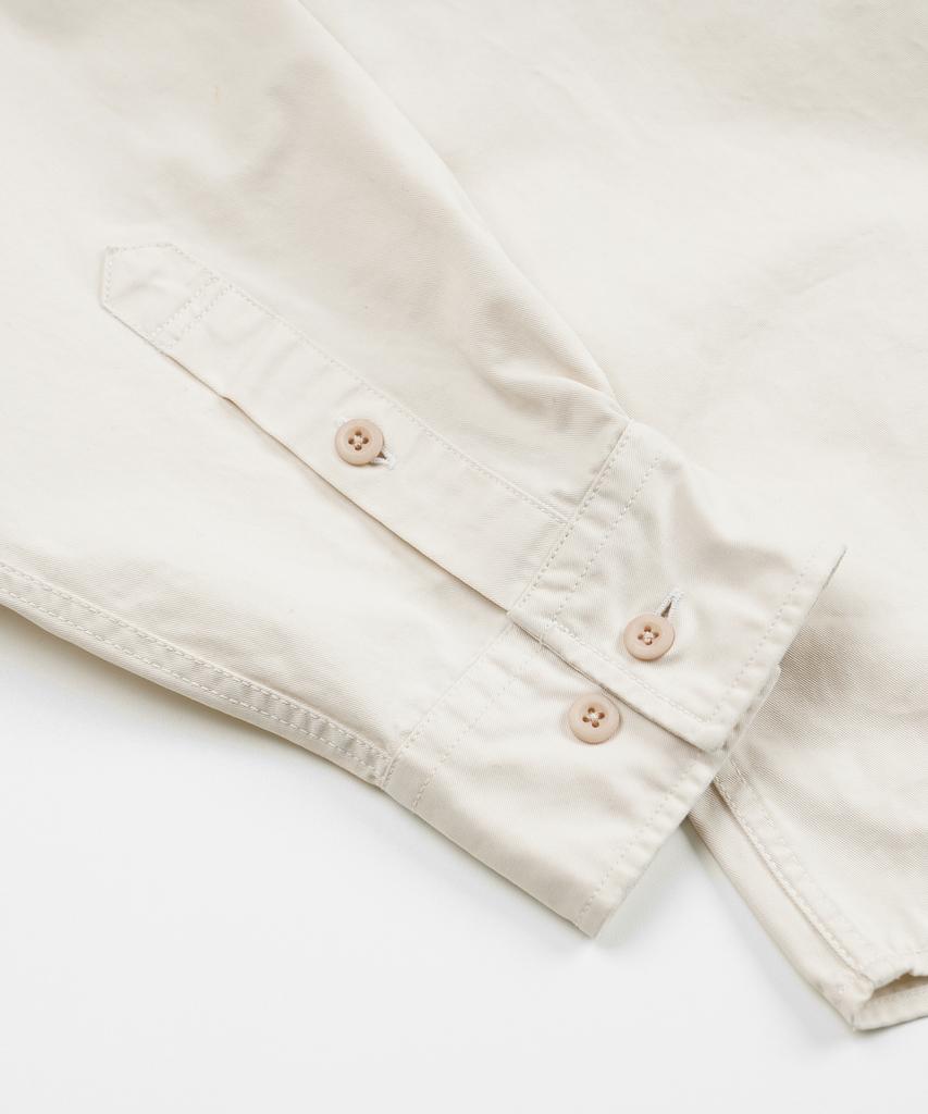 FRIZMWORKS Chino Officer Shirt _ Ivory