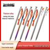 TiTo High-Strength Titanium Alloy 8*400 Sky Canopy Tent Peg, Lightweight Ground Stake