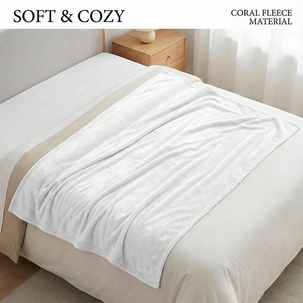 D-Dandy‘s World ANIME Throw Soft Coral Fleece Blanket 310gsm Fluffy Warm Throw for Sofa Bed Couch Bedroom Decor
