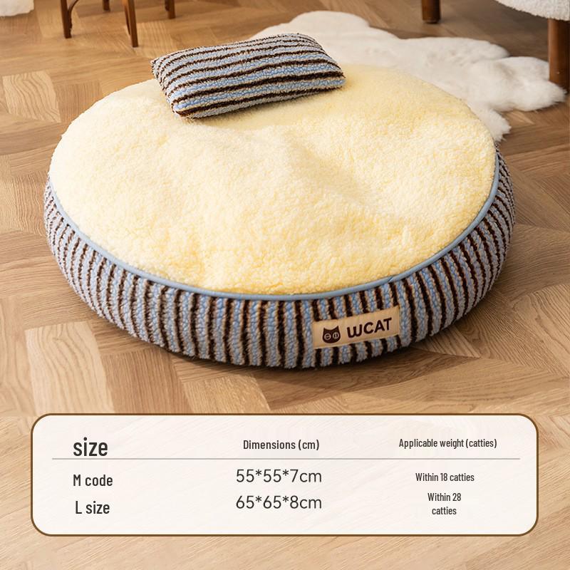 Cross-Border Dog Bed: Cozy Autumn/Winter Nest for Small Dogs & Cats