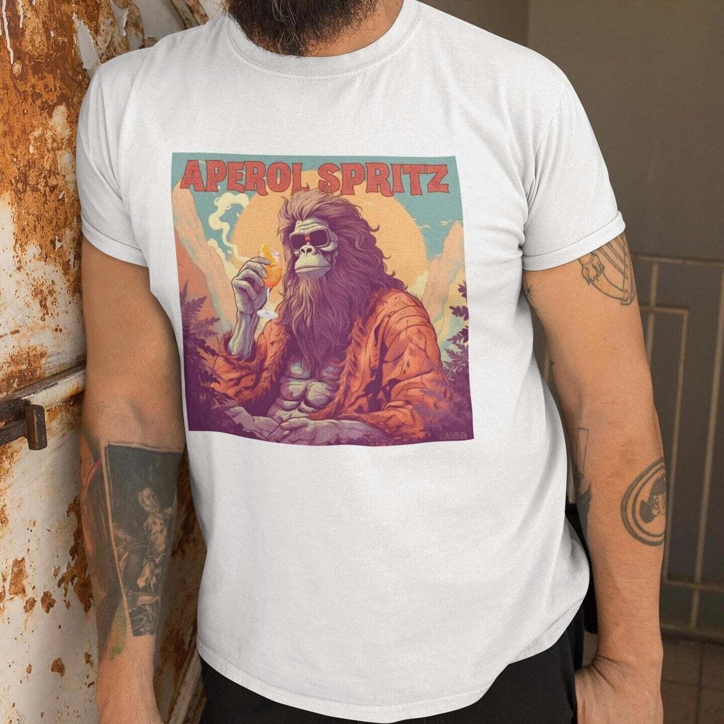 Bigfoot Aperol Spritz Shirt 4XL