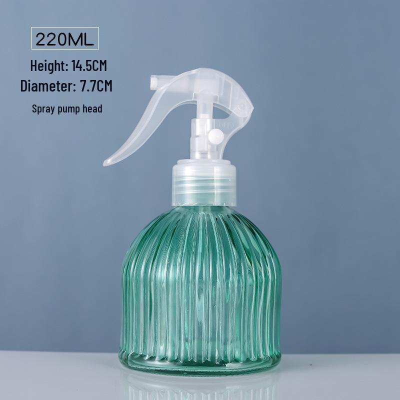 Stylish Glass Refill Bottle for Hand Sanitizer, Lotion, Shampoo, Shower Gel - Press-Type for Home Bathroom