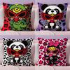 Luxury Japan Fashion HHysteric MMini Pillow Case Ultra Soft Skin Friendly Fabric Cloud Like Comfort Concealed Zipper