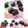 Dinosaur Pull Back Car Toy With Plastic Dinosaur Model For Kids Play And Interactive Learning