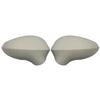 Pair Replacement Rearview Side Mirror Covers Cap For Seat Leon MK2 1P Ibiza MK4 6J Exeo 3R 2008-2017 Car Accessories Black/White