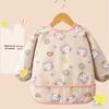 Baby-Lätzchen: Herbst/Winter Langarm Schürze für Jungen & Mädchen - Fleckenabweisender Kindergarten Overall