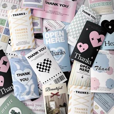 300 Adet İngilizce Sızdırmazlık Etiketleri Kpop Idol 3 İnç Fotoğraf Kartı Paketleme Uçak Kutusu Kabarcık Çanta DIY Dekor Etiket Etiketleri