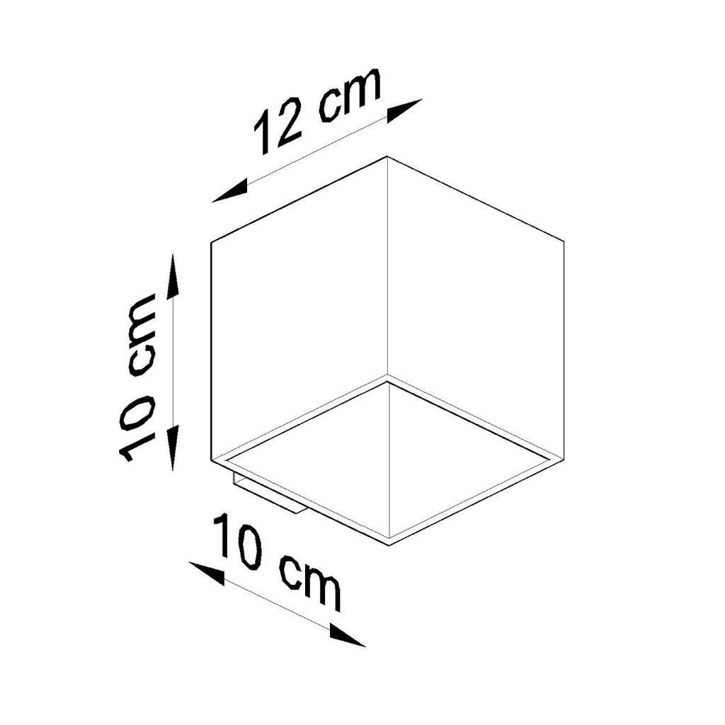 Kinkiet Rico 1 G9 Biały Sollux Sl.0212