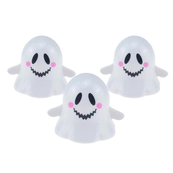 

3 шт. Хэллоуин Заводная игрушка Привидение Жуткое мультяшное привидение Ходячая игрушка Малыши Мальчики Девочки Пружинный заводной механизм Мини-игрушка Белое привидение 3pcs C