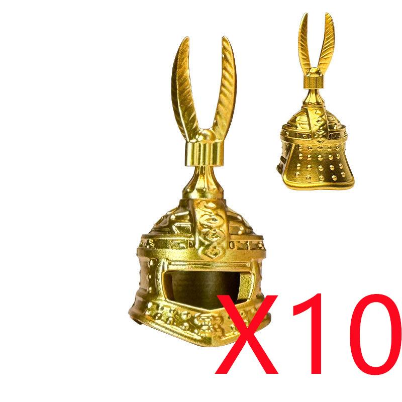 MOC Medieval Building Blocks Military Figures Accessories Soldier Weapons Bow Spear Crossbow Brick Helmet Sword Toy Gift X058