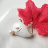 Blucome Quality Copper Cute Little Dolphin Sahpe Brooches for Women Girls Daily Suit Hijiab Pins
