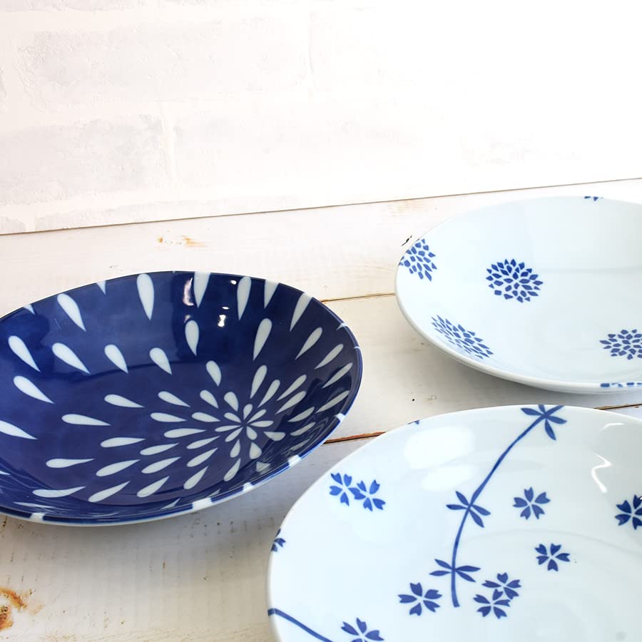Plate Light Tableware Plate Pasta Plate Primrose 22cm MicrowaveDishwasher Safe Edo Koishi Soba Plate Mino Ware Tatara