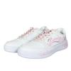 Li Ning Cushioning Abrasion Resistant Breathable Low top Skateboard Shoes Women's White Pink AGCS420-6(Team667-)