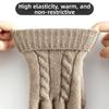 Lamb Velvet Thermal Gloves Cable Knit Touchscreen Gloves New Winter Gloves  Winter Commuting