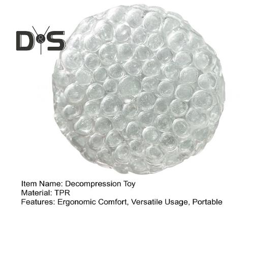 Stress Relief Ball Soft Squeeze Toy for Relieve Work Anxiety Carpal Tunnel Portable Fidget Toys for Adults Kids Decompression Toys