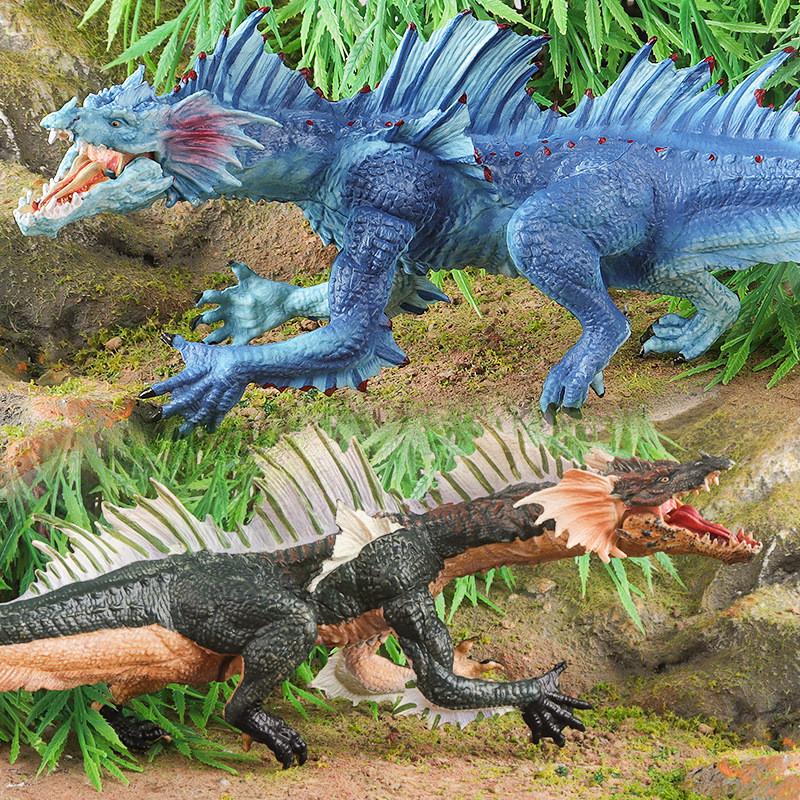 Three Headed Dog Fire Phoenix Stone Monster Dragon Warcraft Model For Kids And Collectors