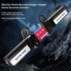 Unbranded Dual Edged Interchangeable Telescopic Lightsaber  New Dual Color Lighting Swing To Release Blade Kids Cosplay Toy
