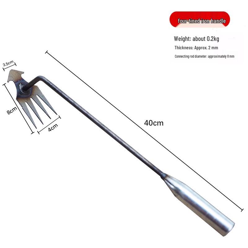 Multifunctional Household Weeder: Rake & Shovel Combo