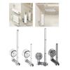 Easy Installion Rotatable Paper Towel Holder Suction Cup Hook for Efficient Kitchen and Bathroom Storage Solution