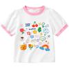 MQDMINI Girls' Bubble Sleeve Short Sleeve T-shirt