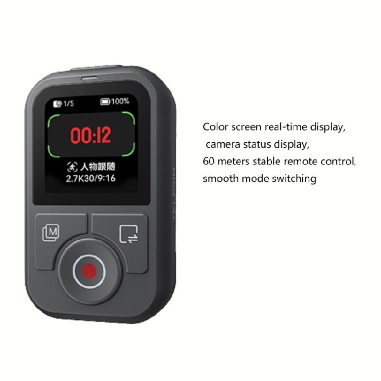 MultiFunctional Wireless Remote Controller for Action 6/5Pro/4 Cameras Supports Navigate Tracking Wrist or Bike Mounting