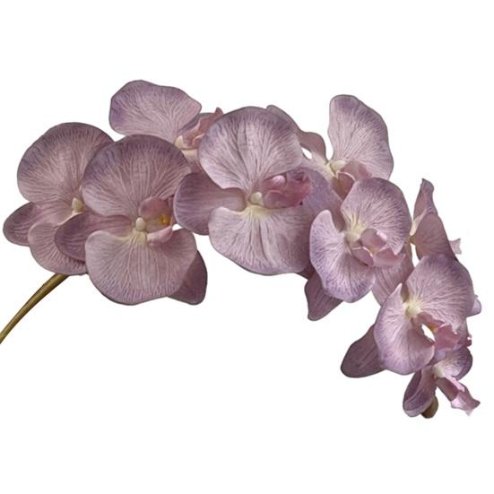 Konstgjorda Phalaenopsis-blommor 10-huvudiga stjälkar 3D-utskrift Realistiska konstgjorda orkidéer för vardagsrum, bröllopsfest, bordsdekoration