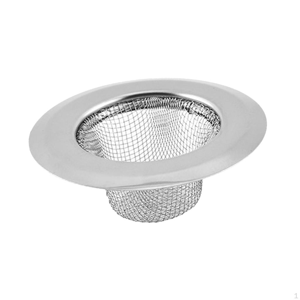 Kitchen Sink Strainer, Large Wide Rim Thicken Edge Basket Filter Stopper, for Floor Drain Balcony