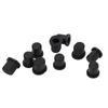 10PCS RC Bushing Adjuster Plastic Black Wear Resistant Lightweight RC Bush Adjuster for ZD Racing