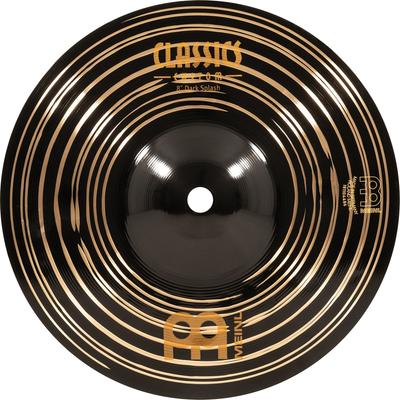 MEINL Cymbals Classics Custom Dark Series Splash Cymbals Splash CC8DAS 8" []