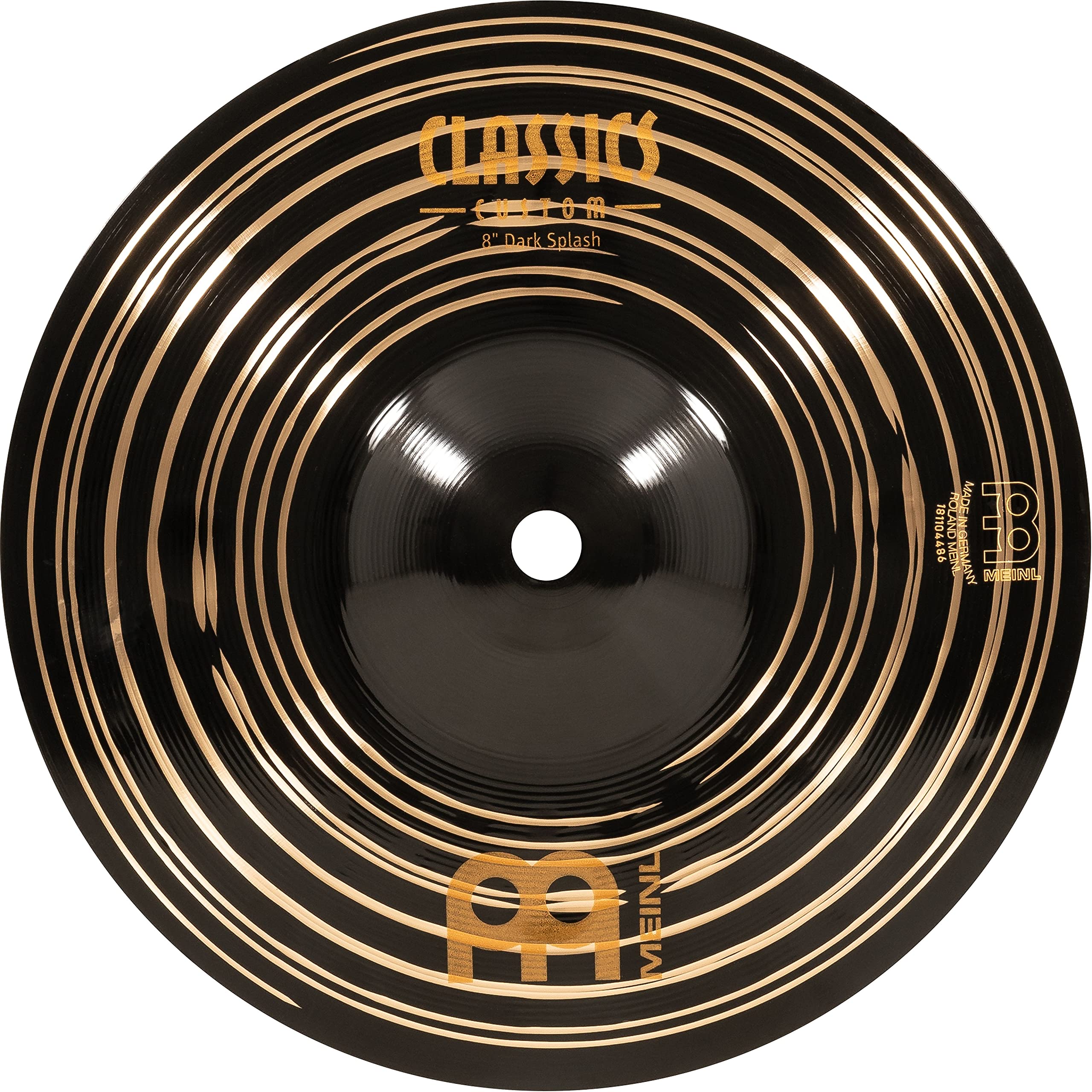 

Тарелки MEINL Classics Custom Dark Series Splash Cymbals Splash CC8DAS 8 []