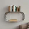 Wall Mounted Coffee Table Stainless Steel Side Tables Multifunctional Modern Tea Table Minimalist Luxury Living Room Tables