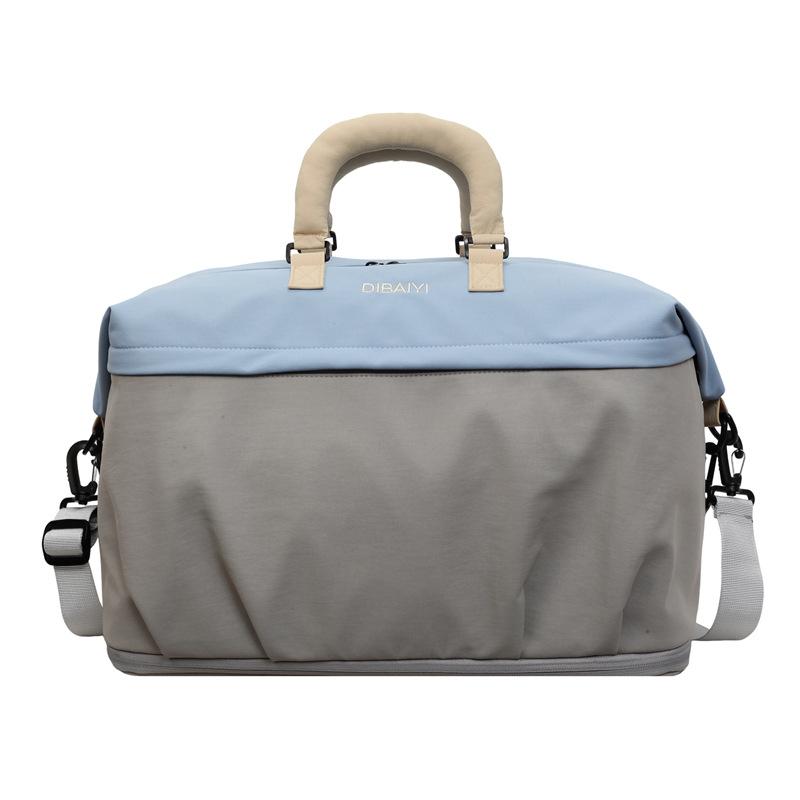 Large Capacity Portable Luggage Bag Large Capacity Travel Bag Lightweight Storage Sports Fitness Bag