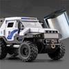 1:32 Conqueror Legierung Polizei Explosionsgeschützte Fahrzeuge Diecast Metall Geländepanzer Fahrzeugmodell Sound Licht Kinderspielzeug Geschenk