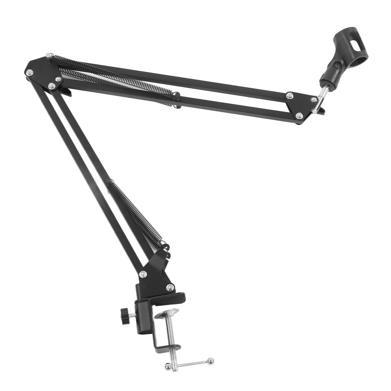 

Microphone Stand Double Springs Universal Suspension Arm Adjustment Suspension Boom Mic Stand for Live Streaming Home