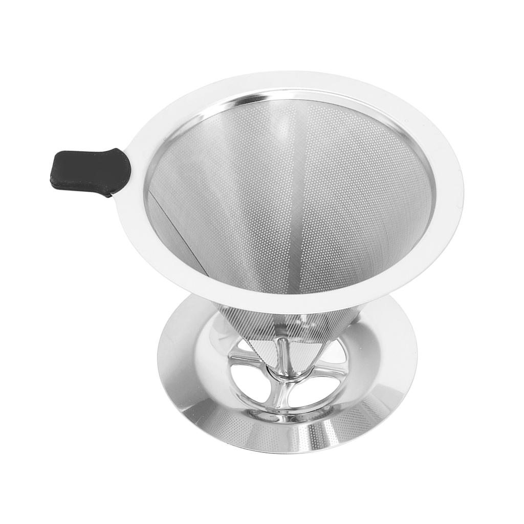 Coffee Dripper Stainless Steel Reusable Pour Over Coffee Dripper for Backpacking TravelingModel 01