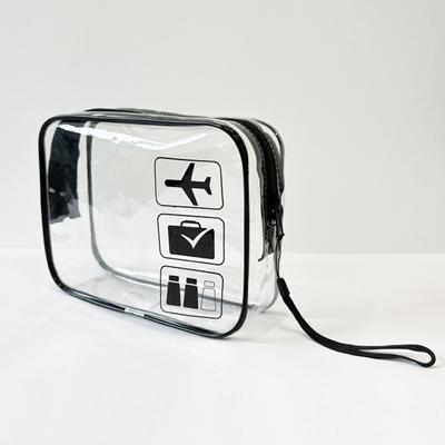 Organizer Case Travel Storage Organizer Bag Rose redPVC Cosmetic Pouch Makeup Bag Bath Toiletry Bag Waterproof Transparent