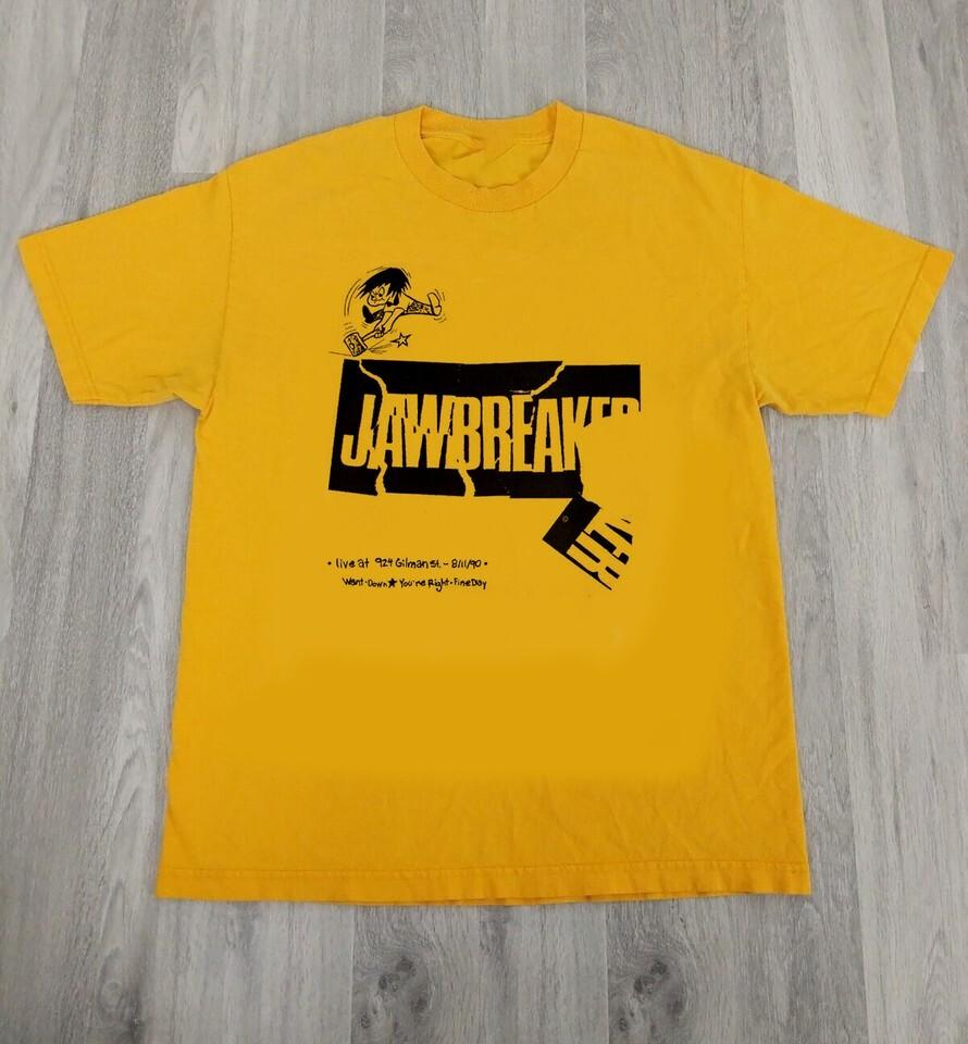 

Jawbreaker Живьем в 924 Gilman Музыкальная футболка Унисекс с коротким рукавом AL055 4XL