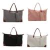 Nylon Tote Bag For Women Large Capacity Travel Handbag With Zipper Closure For Daily Use
