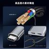 USB zu Dual DisplayPort Konvertierungsadapter USB C zu Displayport Dual Monitor DisplayPort Splitter 3 Bildschirm Adapter Unterstützt Modus Verbindet 2 Monitore