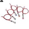 IP67 Waterproof LED Metal Warning Indicator Light 6mm Signal Lamp 3v-6v/12-24V /220v
