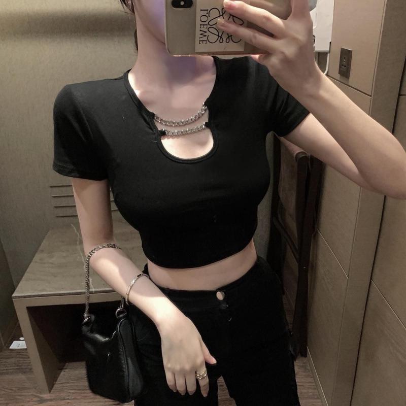 High Waist Cropped Summer Top - Sweet & Spicy Style for Women