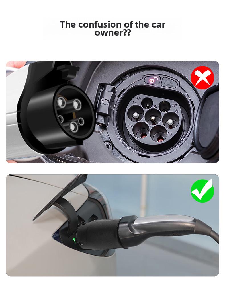 Adaptor de încărcare EV J1772 la Tip 2 – Standard SUA la Standard European