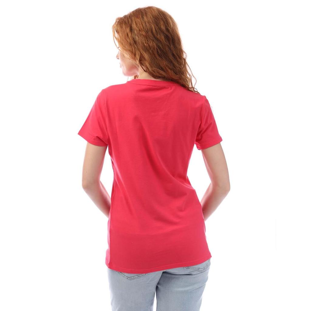 DKNY Womens/Ladies Glitter Logo T-Shirt